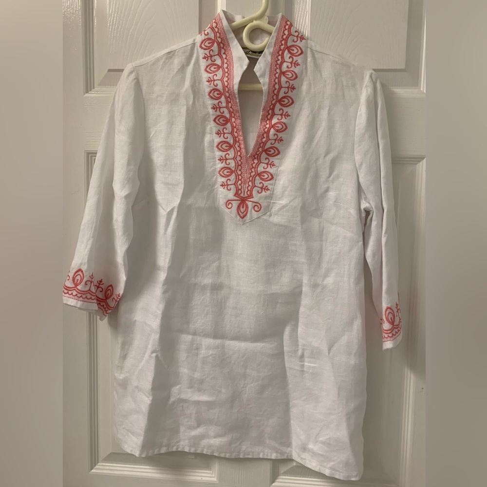 JMP Linen Tunic Made in India SZ Medium